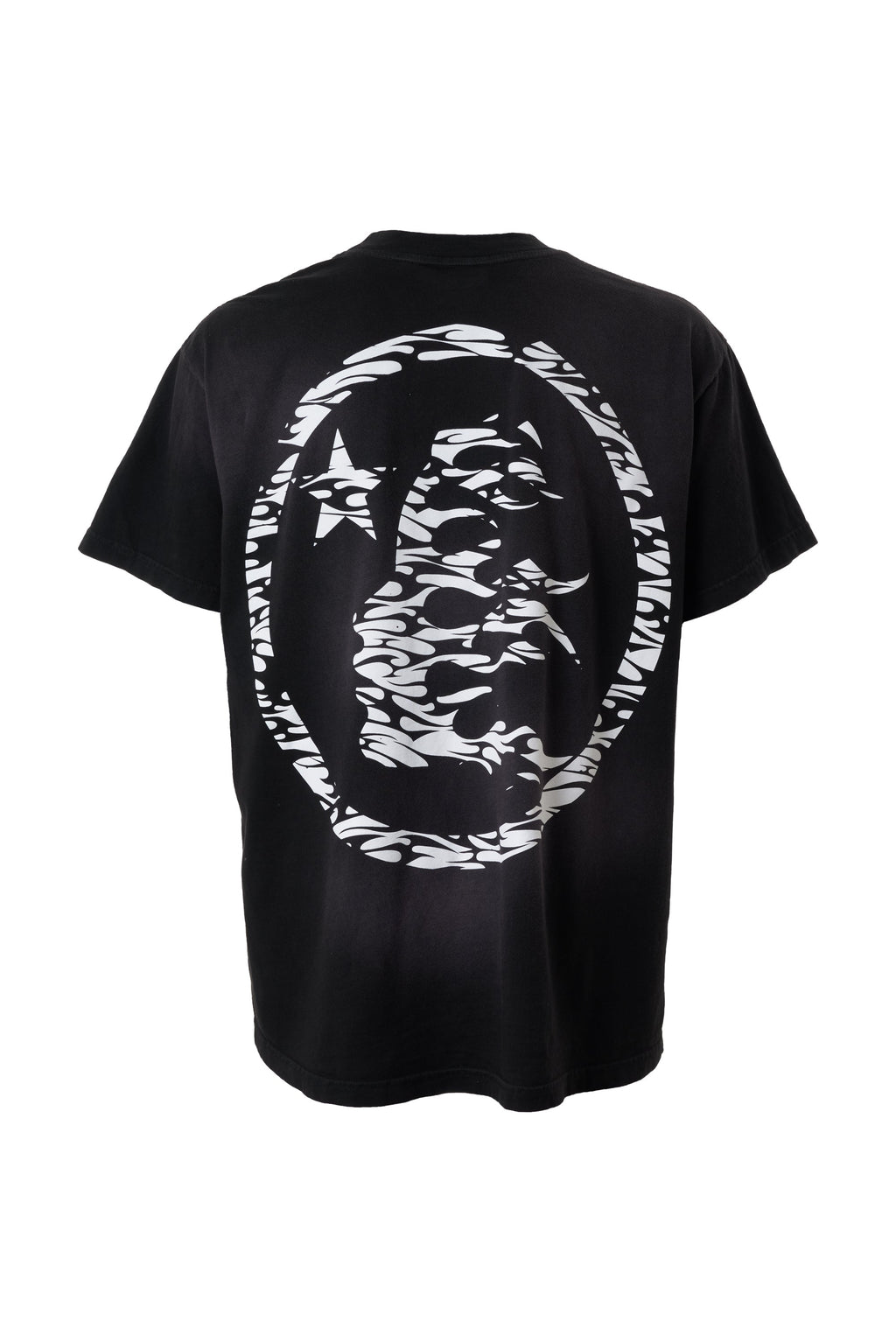 Classic Tribal Print T-Shirt - Black