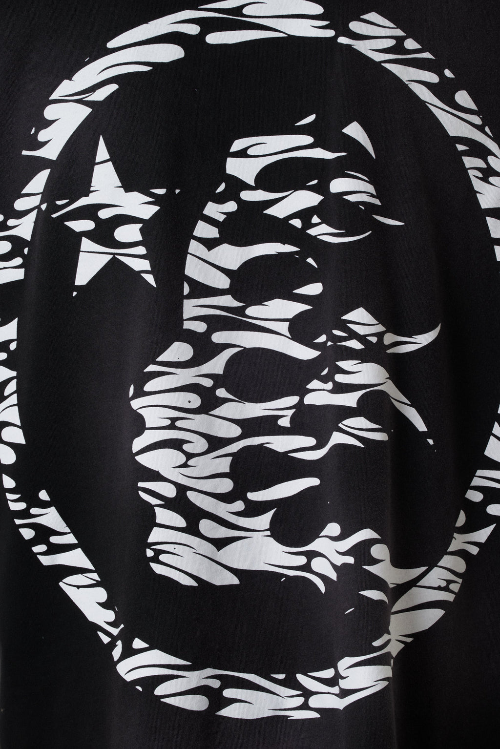 Classic Tribal Print T-Shirt - Black