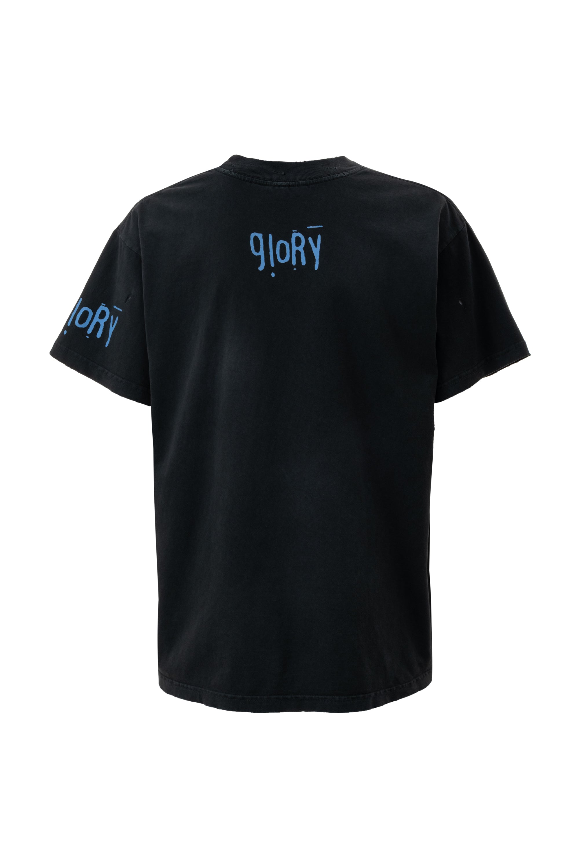 Crochet Jesus T-Shirt - Black