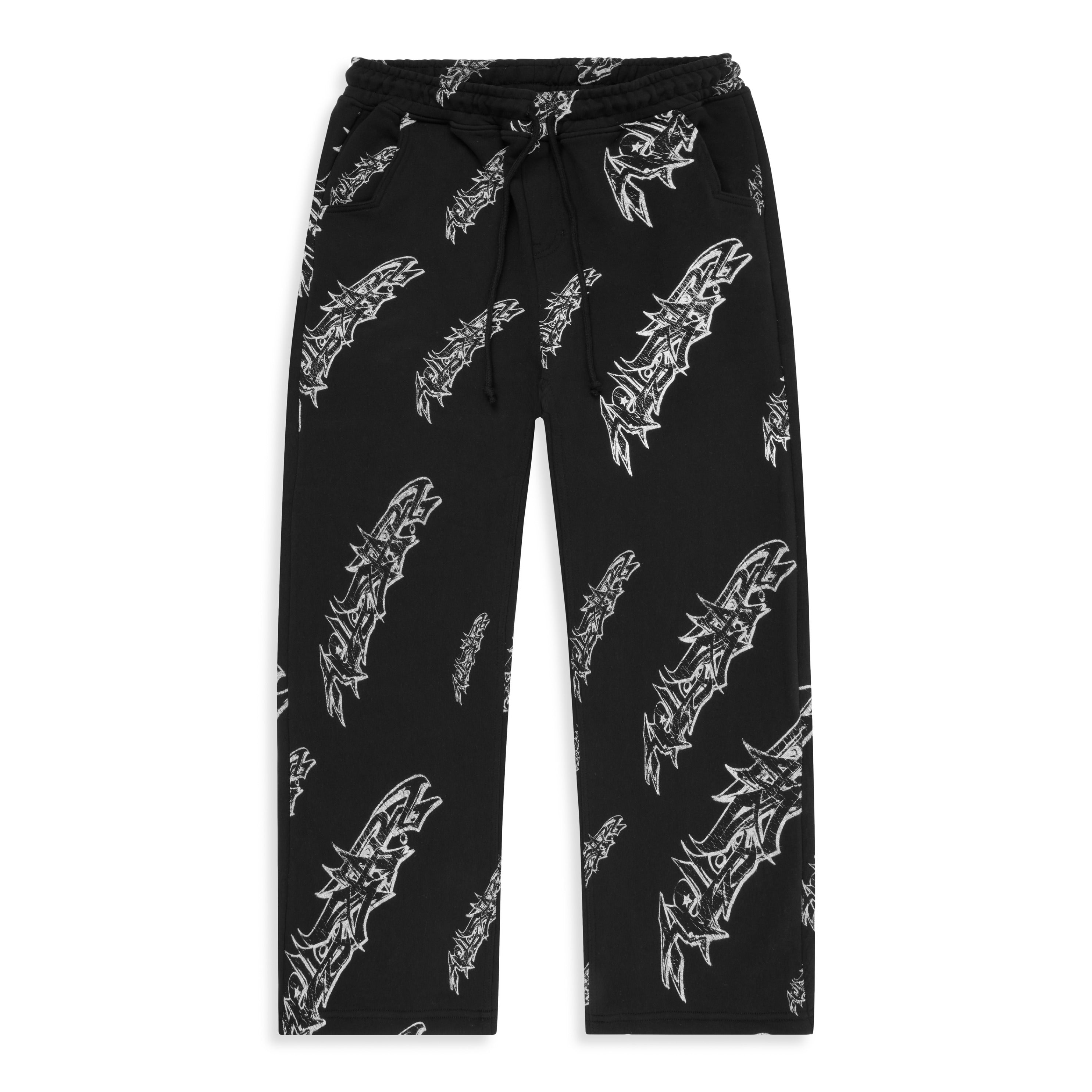Graffiti Sweats - Black