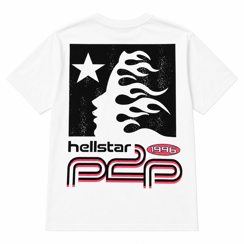 1996 P2P Sport Logo T-Shirt - White