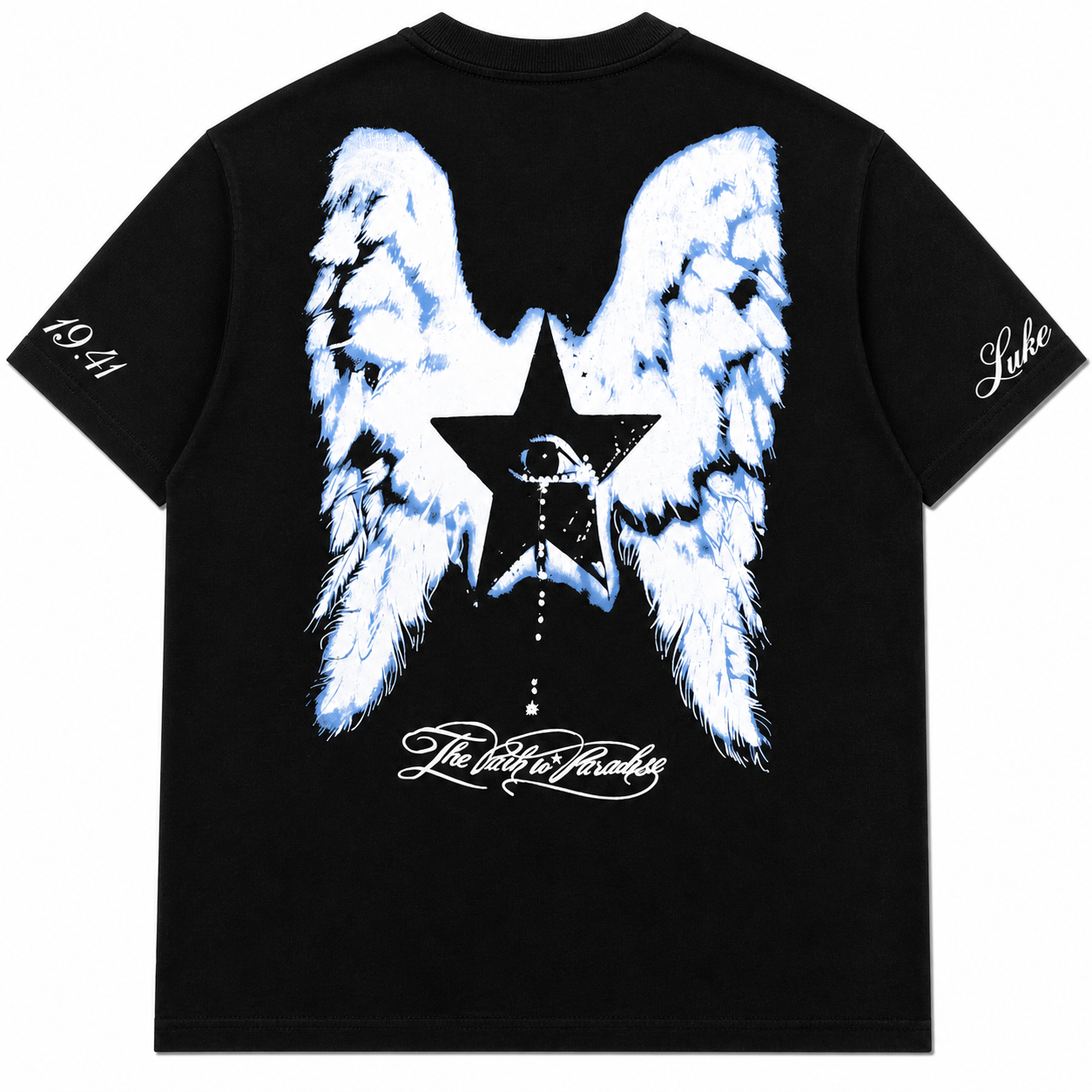 Luke 1941 Jesus T-Shirt - Black