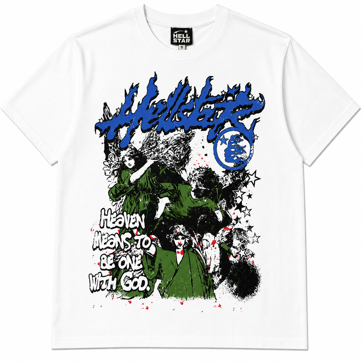 Heaven Means to be One with God T-Shirt - White