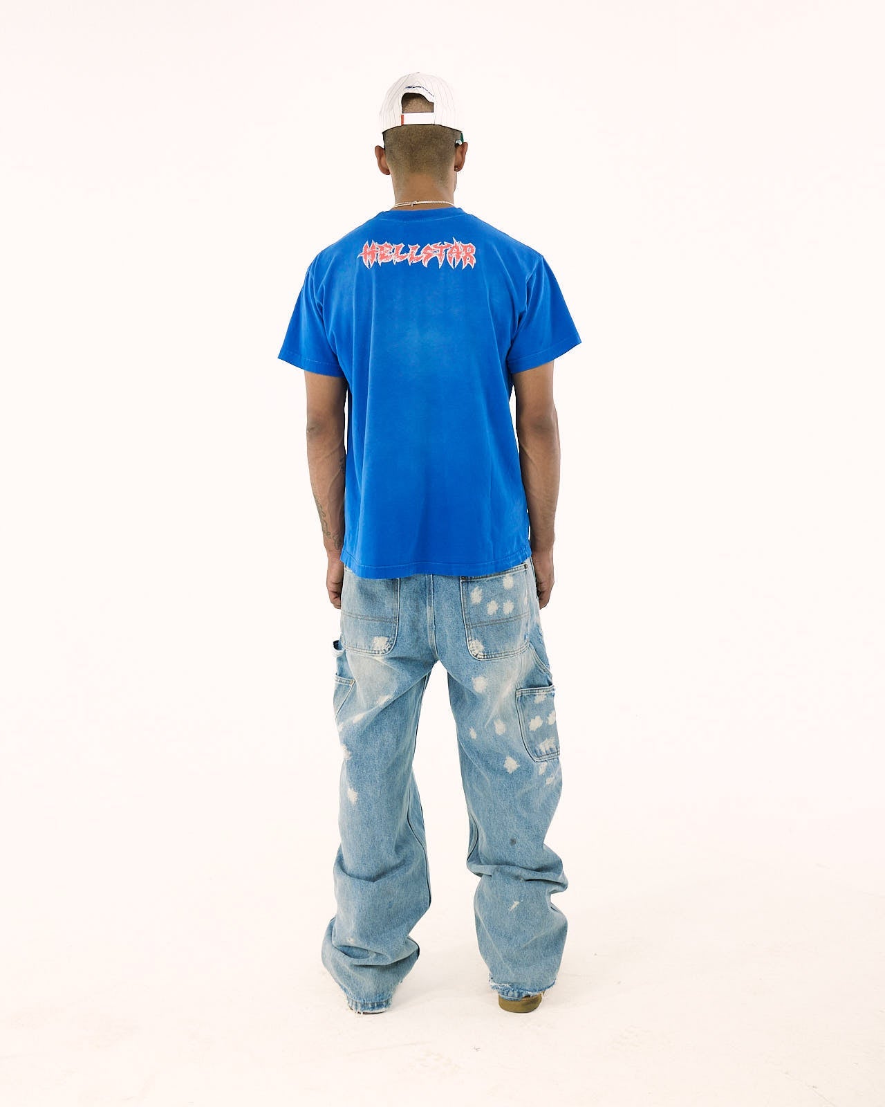 Metal Logo T-Shirt - Blue