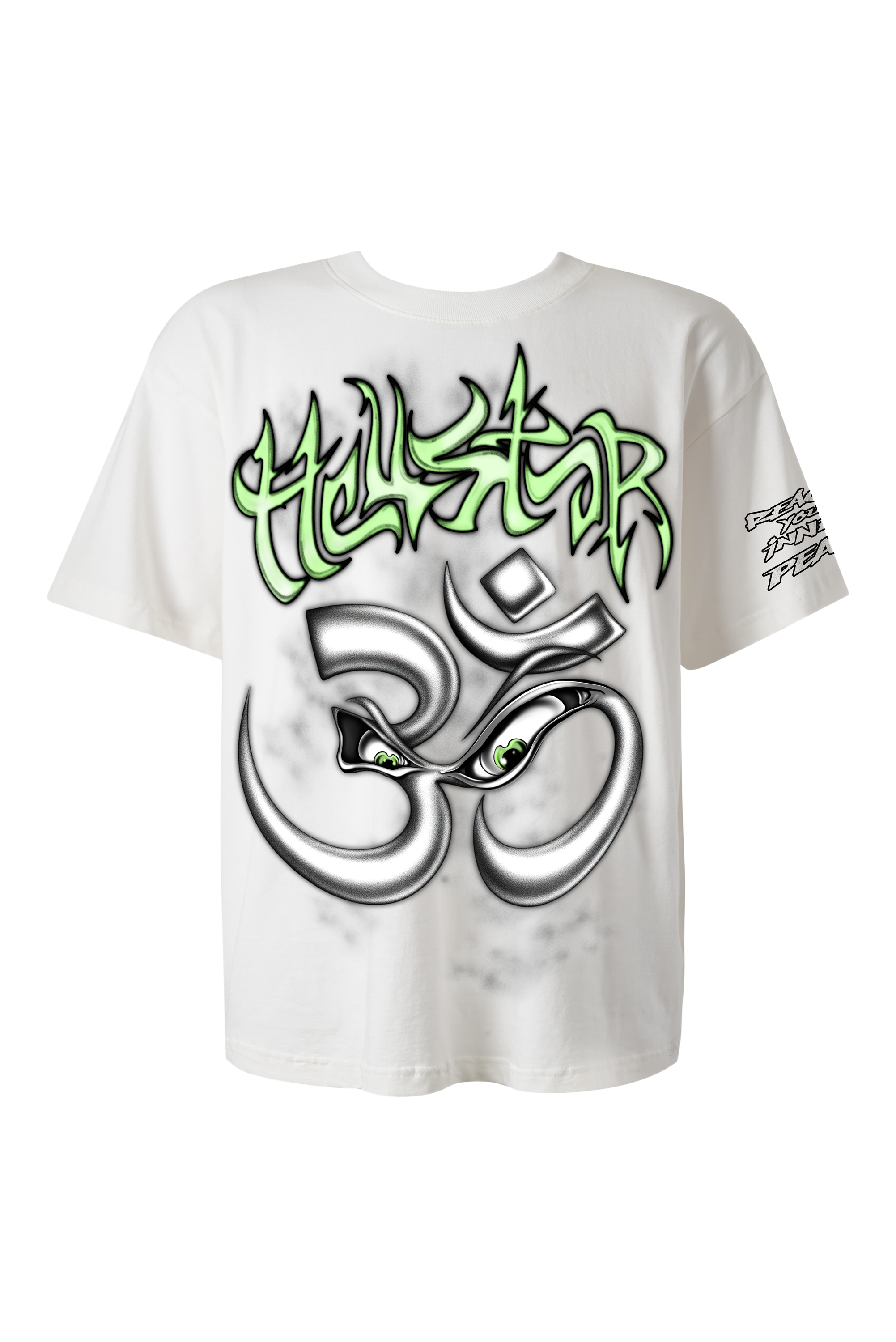 Reach Your Inner Peace Om T-Shirt - White